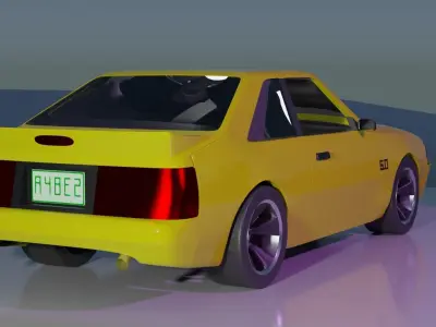 Fox Body 3D model