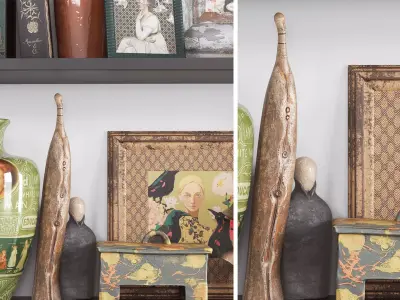 Decorative Set 3D model