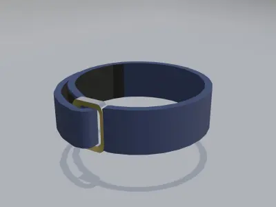 Fitness Sport Belt 3D model