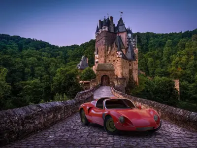 Alfa Romeo 33 Stradale 3D model