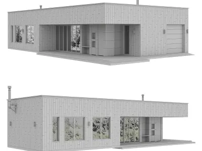 Modern Villa 5 3D model