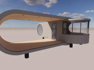 capsule room -A3 3D model