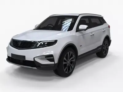 proton X70 2018 3D model