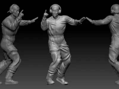 mechanic crew 3D print model