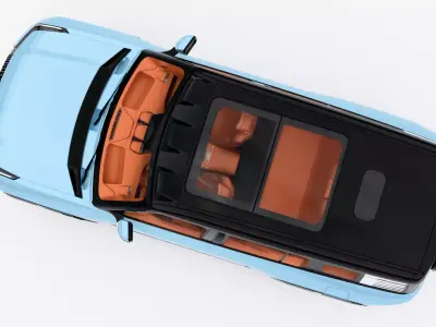 BYD Yangwang U8 2023 Low-poly 3D model