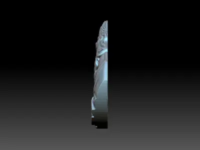 Santa claus 3D print model