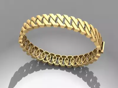 bracelets cartier-02 3D print model