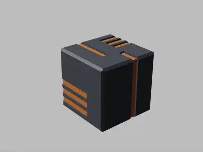 Decoration Dice Free 3D print model