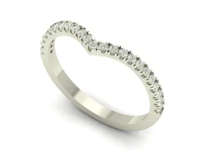 Chevron Ring 3D print model
