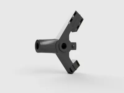 Lancia Wipers Plastic Piece 3D print model