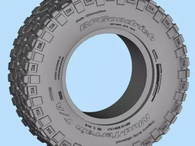 BFGoodrich Mud-Terrain KM2 3D model
