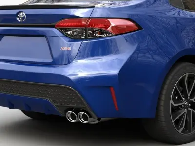 Toyota Corolla 2020 3D model