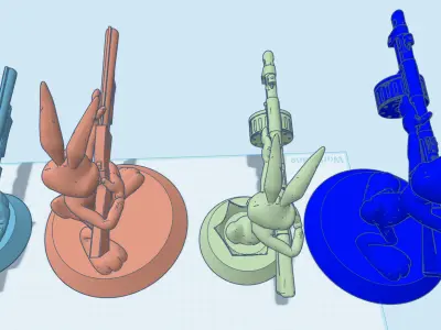 1-24th scale Hood ornament 3D print model