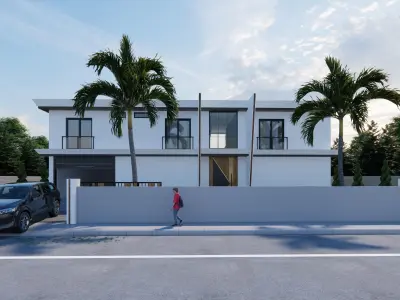 Luxury home Low-poly 3D model