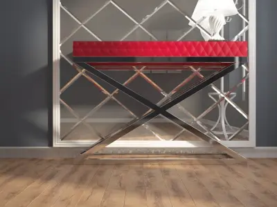 Dresuar and wall Mirror  3D model