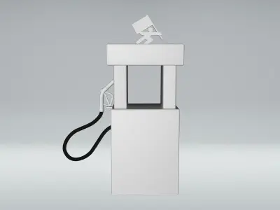 Gas Pump 3D model