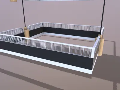 LED Pendant Light 3D model