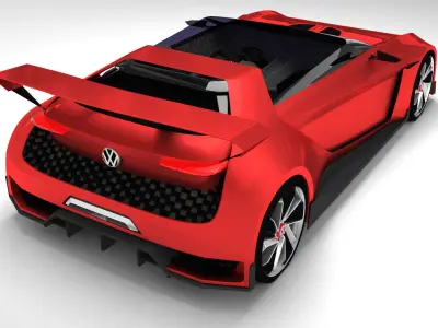Volkswagen GTI Roadster 3D model