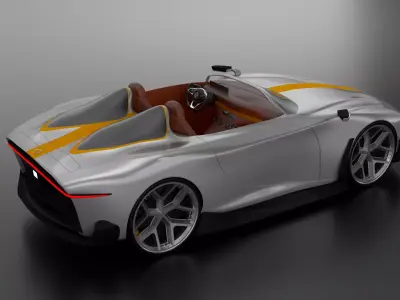 AURION Concept car - Racing 3D model