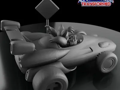 TAILS - SONIC and ALL-STARS RACING TRANSFORMED 3D print model
