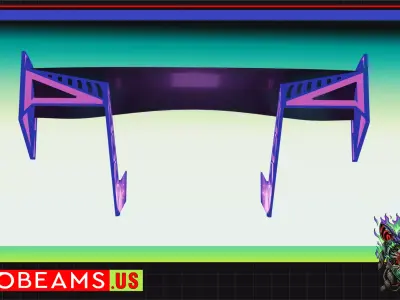 Spoiler Crescent 60 3D print model