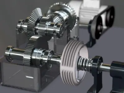Speed Reduction System 3D model