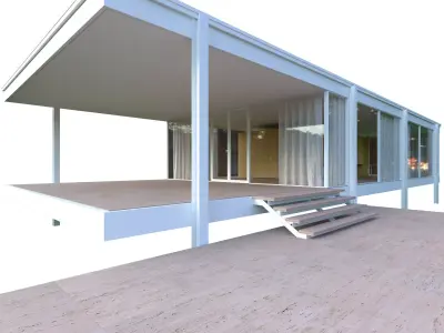 Farnsworth House 3D model