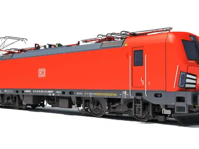 Siemens Vectron Locomotive Deutsche Bahn 3D model