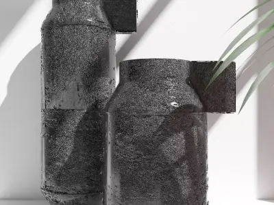 Vase minimal 3D model