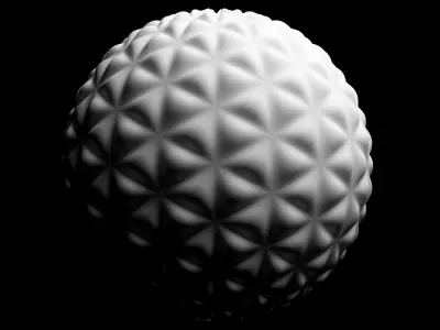 Futuristic Sci-Fi Parametric Sphere - Ball 3D model