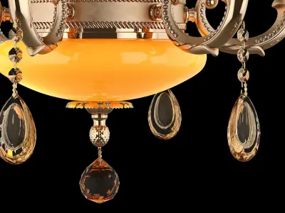 MD 89325-6-2 Osgona Chandelier 3D model