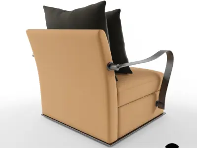 Promemoria Augusto armchair 3D model