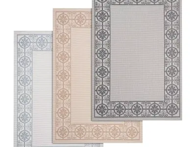 Rug Set 2285 3D model