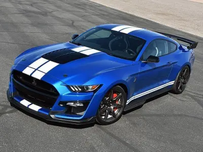  Ford mustang shelby gt500 3D model