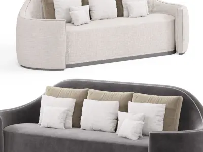Milos sofa 3D model