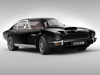 Aston Martin V8 1976 3D model