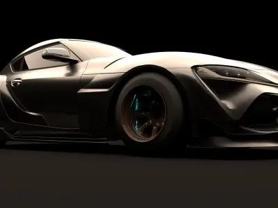 2019 mk5 supra-double piece 3D model