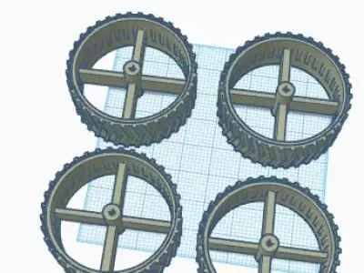 lego traction tires 3D print model