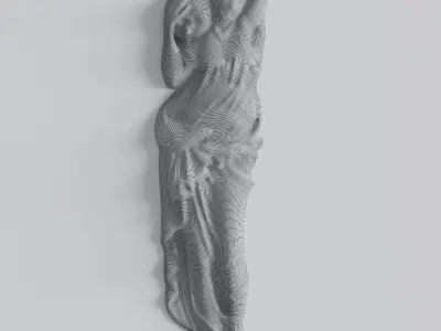 woman plaster 2 3D model