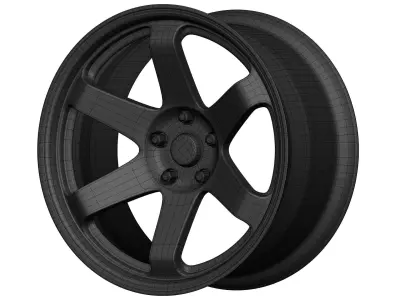 AVID1 AV06 Aftermarket Wheel Low-poly 3D model