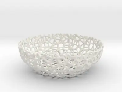 Voronoi bowl or key shell - Style No 8 3D print model
