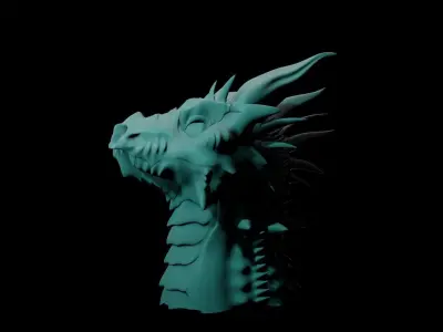 Dragon Head 3D model