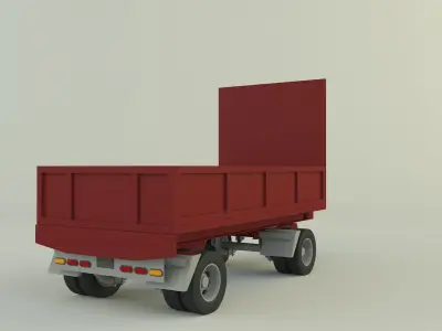 load trailer 551 3D model