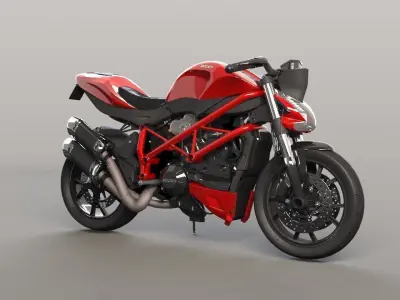 Ducati motorcycle 3D model