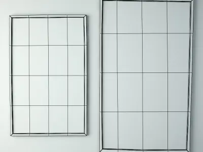 Painted Indian Panels 3D model