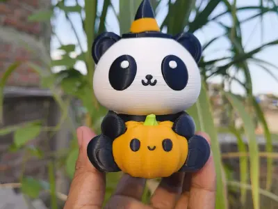 Halloween Special - Panda 3D print model