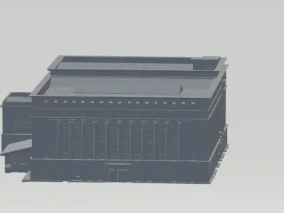 Berghain - Berlim 3D model