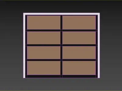 Garage Door 09 3D model