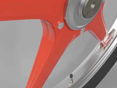 Rim Peugeot 103 Leleu extra 3D model