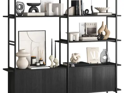 Decorative set-10- items from HM 3D model